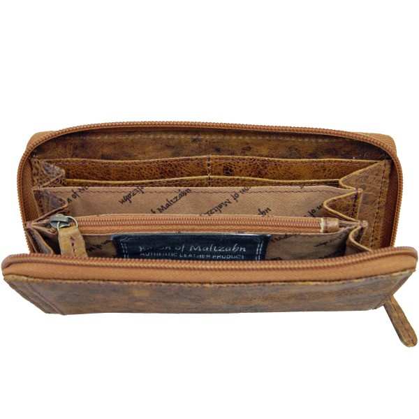 Women's wallet ASTOR of brown leather Women's wallet ASTOR of brown leather