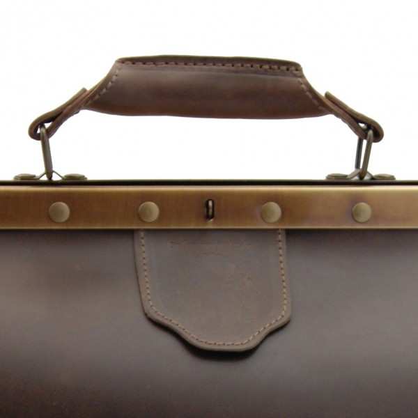 Brown leather doctors bag PARACELSUS Brown leather doctors bag PARACELSUS