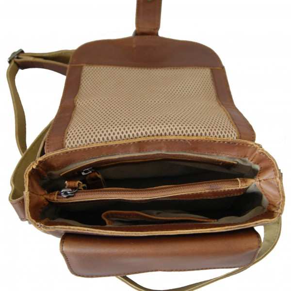 Womens shoulder bag ARTEMIS of brown leather Womens shoulder bag ARTEMIS of brown leather