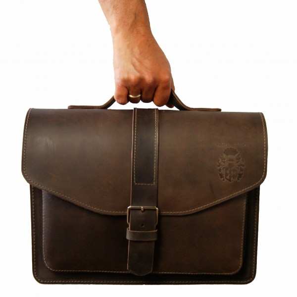 Tote bag Hubble Brown leather Tote bag Hubble Brown leather