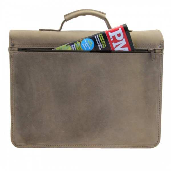 Shoulder bag HERTZ for the office of leather Shoulder bag HERTZ for the office of leather