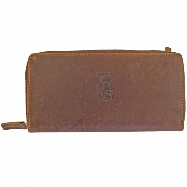 Women's long wallet OPPENHEIMER of brown leather Women's long wallet OPPENHEIMER of brown leather