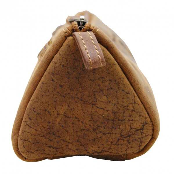 Pens etui Democrit brown leather Pens etui Democrit brown leather