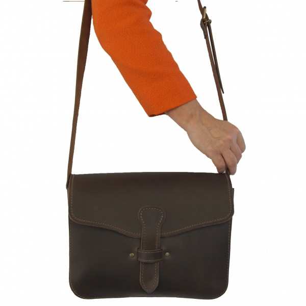 Shoulder bag Zuse 1 brown leather Shoulder bag Zuse 1 brown leather