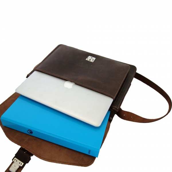 Tote bag Hubble Brown leather Tote bag Hubble Brown leather