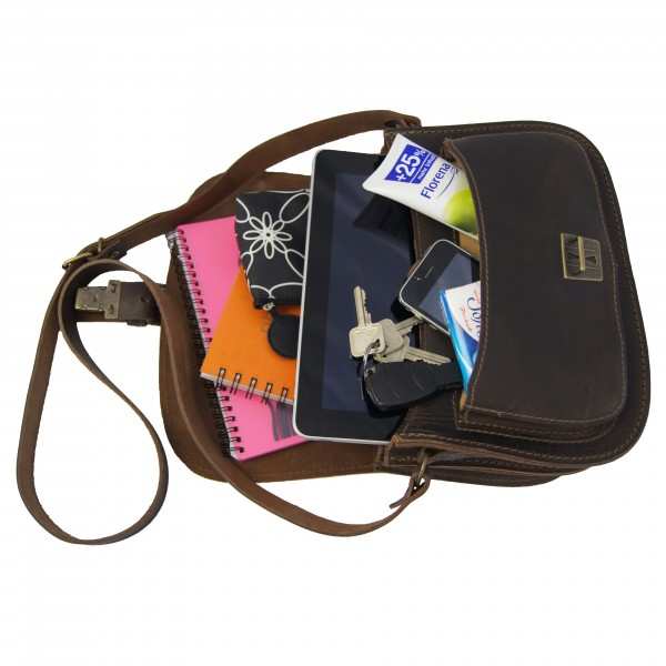 Womens shoulder bag of leather Womens shoulder bag of leather