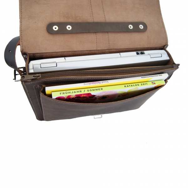 Tote bag Hubble Brown leather Tote bag Hubble Brown leather