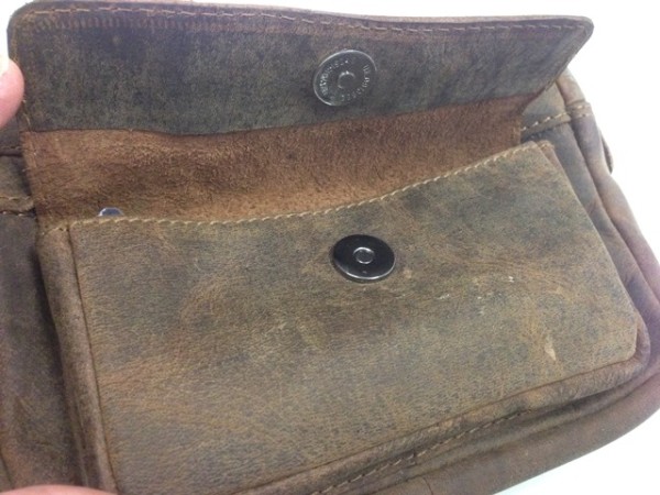 Herrentasche SCHLÜTER aus braunem Weideland-Leder Herrentasche SCHLÜTER aus braunem Weideland-Leder