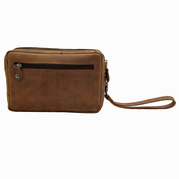 Herrentasche SCHLÜTER aus braunem Weideland-Leder Herrentasche SCHLÜTER aus braunem Weideland-Leder