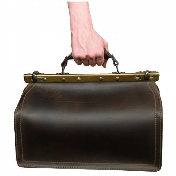 Medical bag PARACELSUS of brown leather Medical bag PARACELSUS of brown leather